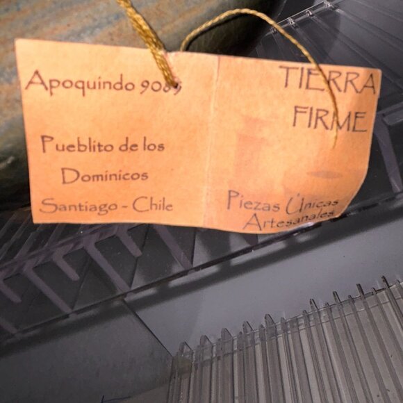 Tierra Firme Ceramica Gres Barbara Crummenauer 7.5" Pottery Bowl Santiago Chile - Picture 4 of 16